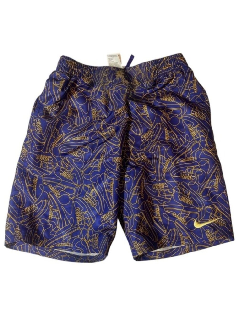 Nike Swim 'Sneakers' Volley Shorts Bathing Suit NESSE796-504 Boys M New with Tag